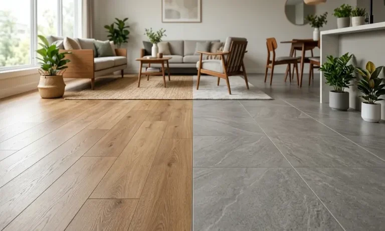 Understanding the Key Differences Between Porcelain and SPC Flooring for Modern Spaces